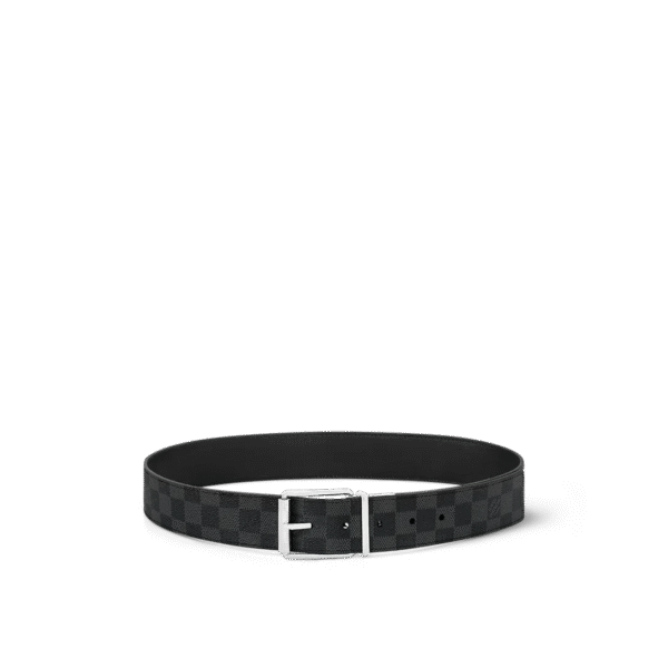 Damier Print 40MM Reversible