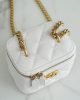 Chanel Small Gold Ball Makeup Bag