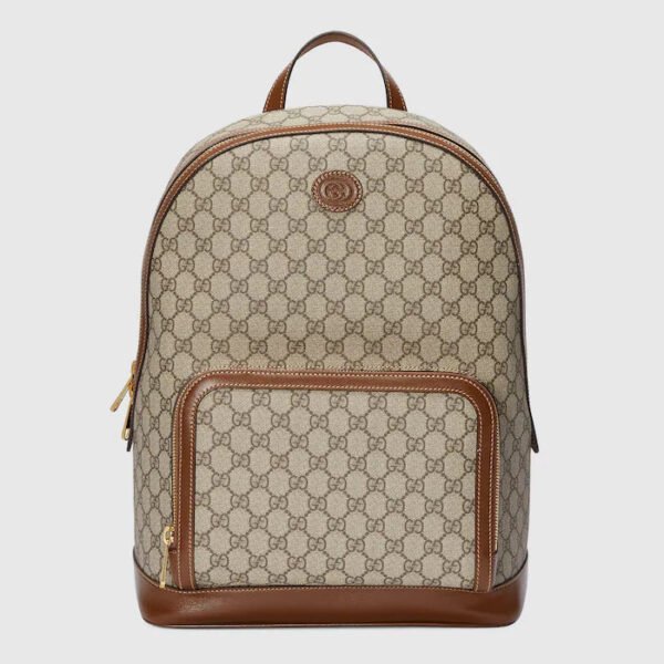 BACKPACK WITH INTERLOCKING G