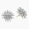 04B63B36-0BA3-A64C-0DB4-2F6B1283F1C1.jpg Starburst Stud Earrings Sterling Silver with Diamonds, 19mm