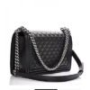 0510A28F-A299-41E5-95EE-02A8CFEF3DE2.jpg Caviar Quilted New Medium Boy Flap Black-gold buckle