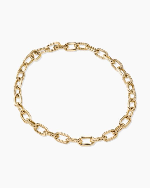 DY Madison Chain Necklace 18K Yellow Gold, 11mm