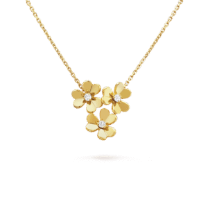 Frivole pendant, 3 flowers, mini model