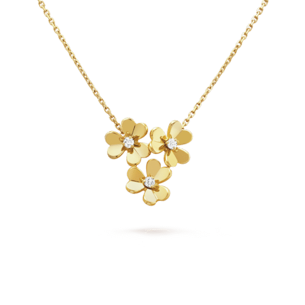 Frivole pendant, 3 flowers, mini model