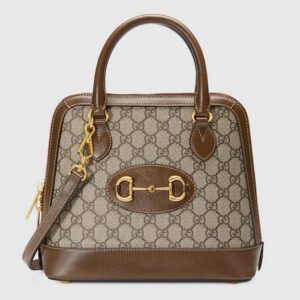 064265CC-C0FA-42F3-BE25-34E3CE0BF458.jpg HORSEBIT 1955 SMALL TOP HANDLE BAG