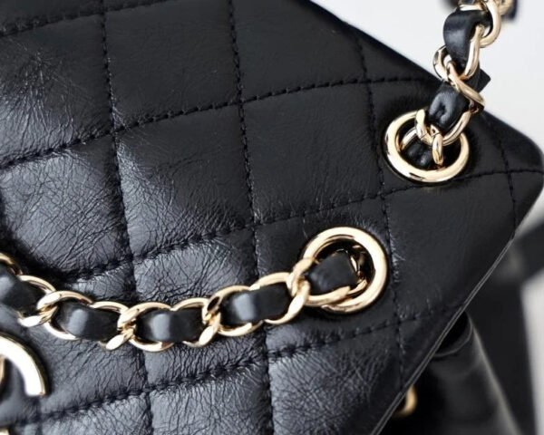 06D28D5C-0F74-BE57-C0C8-C91B0BAD4EB2.jpg Chanel Backpack Black For Women 7 in/18cm