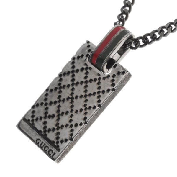 07B806A5-32DD-7950-BD97-FA9DFC6C8F87.jpg Unisex Silver Logo Necklaces & Chokers