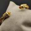 0843CB94-A8D8-18CD-FCD9-50DBB6758DD9.jpg Cable Bracelet with Citrine & Diamond Accents 5mm