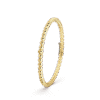 Perlee pearls of gold bracelet, medium model