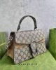 Gucci Dionysus Canvas Top Handle Bag 24x16cm