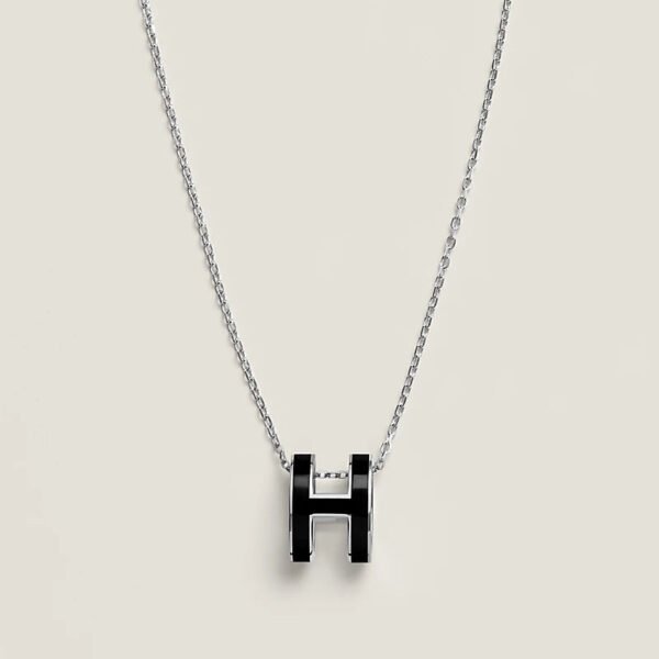 Pop H pendant - Noir