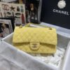 08CEF422-F126-B483-2384-9FAC1146E5D6.jpg Chanel Class-Flap Bag In Yellow Tweed 1112