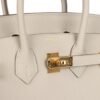 Birkin 30 Craie Togo Gold Hardware with Gold Hardware