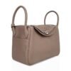 Lindy 30 Bag Coveted Etoupe Clemence Leather Palladium