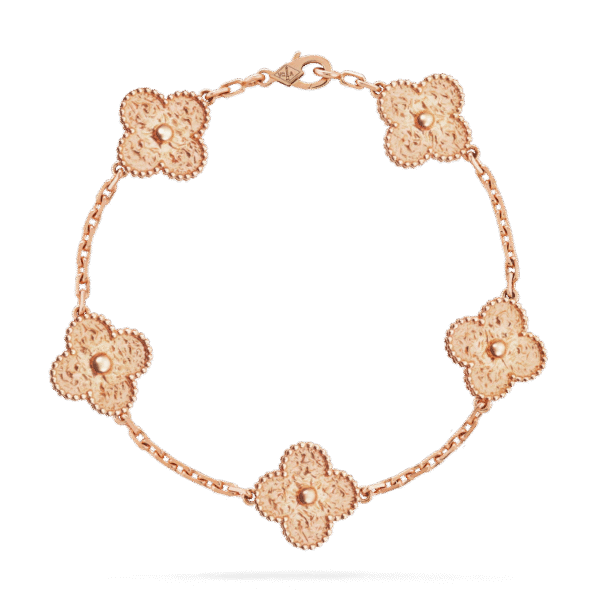 Vintage Alhambra bracelet, 5 motifs