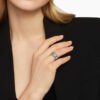 0AD5023D-296D-53ED-C48E-C7A1B82BF01B.jpg Double X Crossover Ring Sterling Silver with 18K Yellow Gold - 6