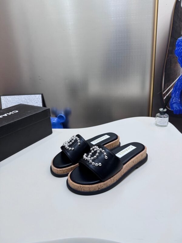 Chanel Women's Logo 25ss CC Sandal