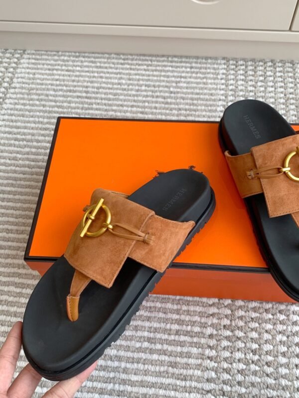 Hermes Unisex Chypre Sandal