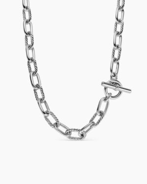 0B82D88D-EF89-EB31-95A4-C33F9D70BE3B.jpg DY Madison® Toggle Chain Necklace Sterling Silver, 11mm