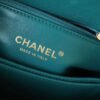 0DB32A91-3736-1F66-B740-CA881D9603E7.jpg Chanel Medium Flap Bag With Top Handle Teal For Women, Womens Handbags, Shoulder And Crossbody Bags 9in/23cm A92990