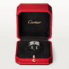 LOVE RING, DIAMOND-PAVED, CERAMIC