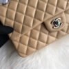 Chanel 1112 Apricot Medium Size 2.55 Lambskin Leather Flap Bag