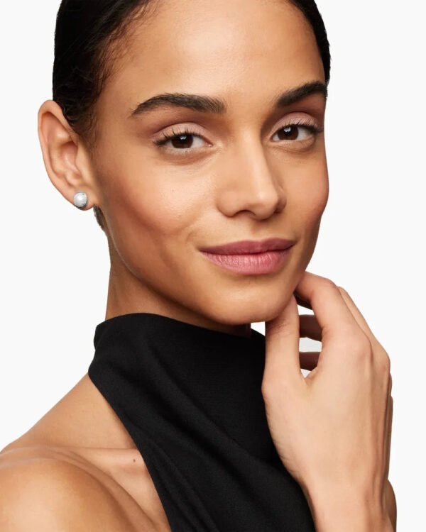 Petite Chatelaine&reg; Stud Earrings Sterling Silver with Pearls