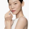 Petite Albion&reg; Ring Sterling Silver with Blue Topaz and Diamonds - 6