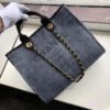 115E6363-833B-3126-F801-0509EAE60698.jpg Chanel Deauville Tote 38cm Blue/Black For Women A66941