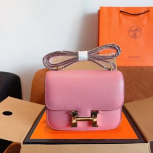 Constance Mini 18 Bag Gold Hardware - pink