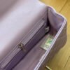 1334BF96-9DDE-266B-C0E6-DAB6341F8D31.jpg Mini Flap Bag with Top Handle - Black