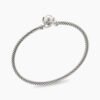 138F48EE-5C54-9420-1FF7-F7DFDF61788E.jpg Petite Chatelaine Bracelet Sterling Silver with Pearl, 3mm - 17cm