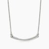 14A6340F-E4EE-F906-8417-9C5DB1BAB494.jpg Crossover Bar Necklace Sterling Silver with Diamonds