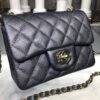 15BBD5C6-AAEC-3E1C-58A3-9E5575C0C343.jpg Chanel Mini Flap Bag Caviar Black For Women, Women’s Bags, Shoulder And Crossbody Bags 6.7in/17cm A35200