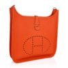 Evelyne PM Bag Feu Orange Palladium Hardware Clemence Leather