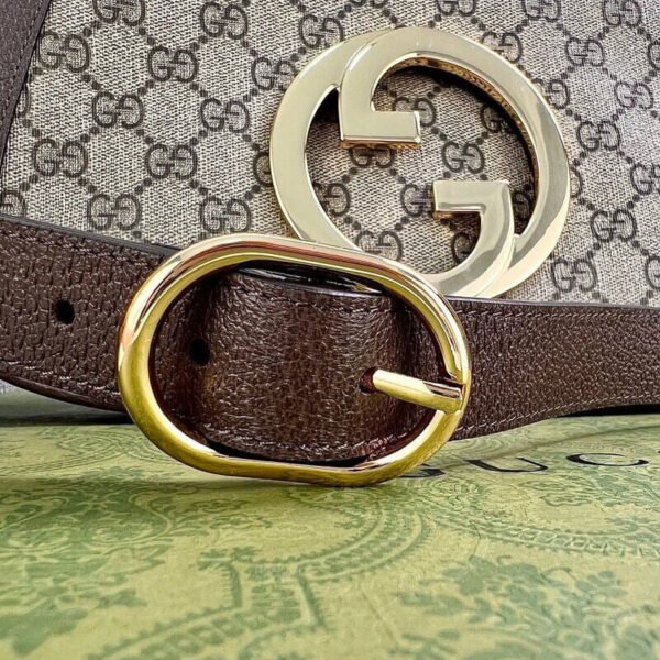 Gucci Blondie Canvas Small Shoulder Bag