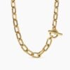 DY Madison&reg; Toggle Chain Necklace 18K Yellow Gold, 11mm