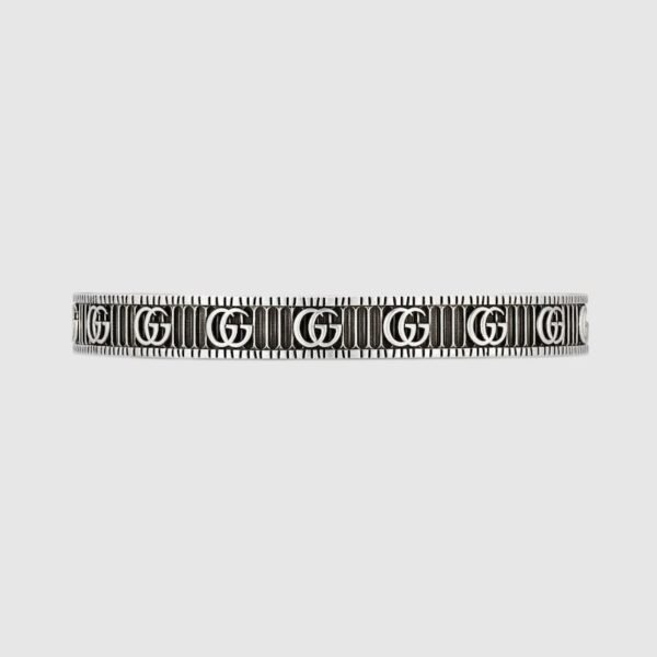 BRACELET WITH DOUBLE G IN SILVER