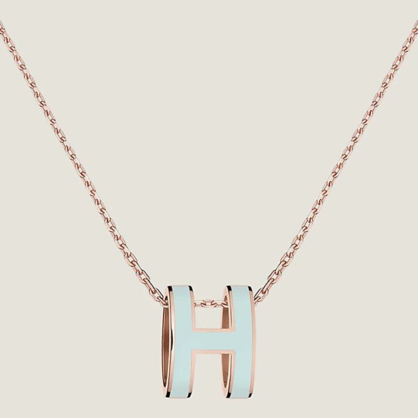 Pop H pendant - Bleu Z??phyr