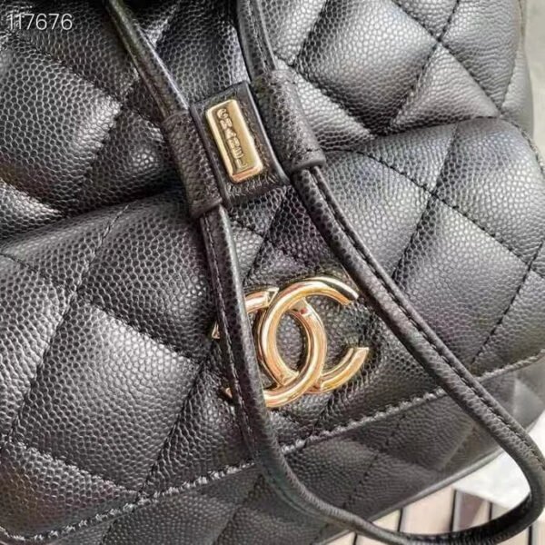 19B97882-A248-8407-E8F1-C044A675295E.jpg Chanel Duma Backpack Gold Toned Hardware Black For Women, Women’s Bags, Shoulder Bags 9.4in/24cm AS1371