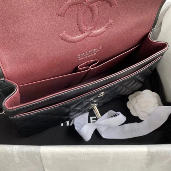 Chanel Pantent Leather Class-Flap Bag A01112