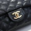 1CED14B4-441A-3B67-3300-C0DEFBB7C656.jpg Chanel Mini Flap Bag Black For Women 7.8in/20cm A69900