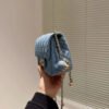 Chanel Velvet With Strass Charm Strap As1786 Mini Flap Bag