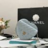 Chanel Mini Heart Bag Grey For Women 7in/18cm AS3191 B07958