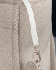 Chanel Mixed Fibers Calfskin Deauville Tote Light Grey