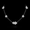Frivole necklace, 9 flowers