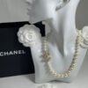 CC Pearl Choker Necklace