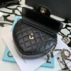 21ABA0AC-0A26-416D-470F-22C3E12B574C.jpg Chanel Mini Heart Bag Black For Women 7in/18cm AS3191 B07958 94305