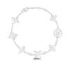 22234581-8C5C-9F15-F78C-F129263180C7.png IDYLLE BLOSSOM MONOGRAM BRACELET, WHITE GOLD AND DIAMONDS