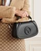 Gucci Blondie Leather Top Handle Black 27x17cm